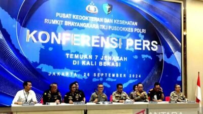 Jasad lima remaja ke Kali Bekasi sudah pernah terjadi teridentifikasi