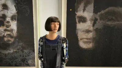 Kecerdasan Buatan Jadi Karya Seni, Foto Robot Humanoid Masuk ke Balai Lelang