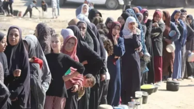 70.000 Warga Wilayah Daerah Gaza Utara Berisiko Kelaparan dan juga Kehausan yang dimaksud dimaksud Mematikan