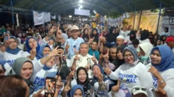 Gelar Kampanye di area area Pusat Pusat Kota Palu, Pasangan BERAMAL Didukung Ibu-Ibu